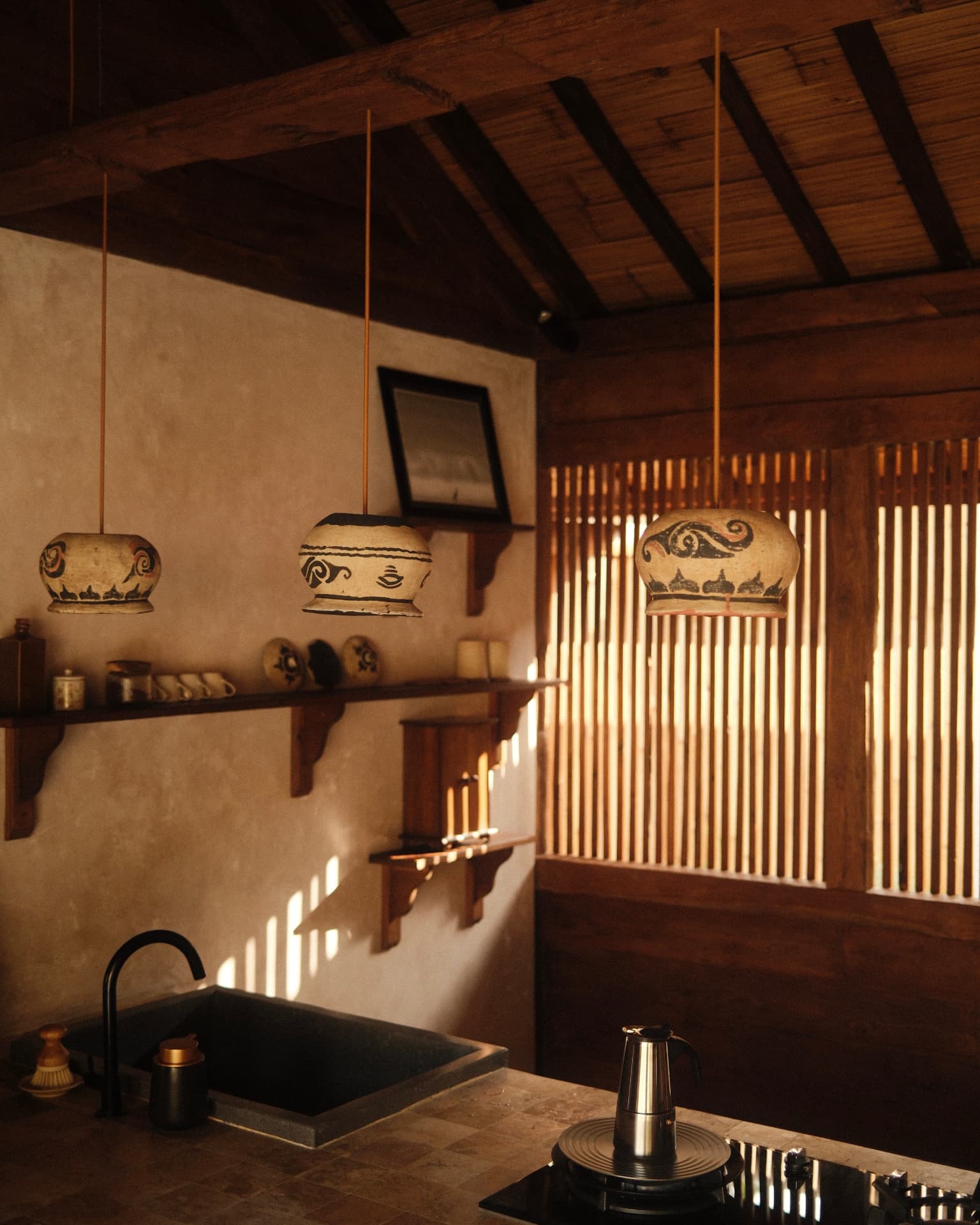 Teak Kitchen — still life · detail study by Marie-Louise Hald
